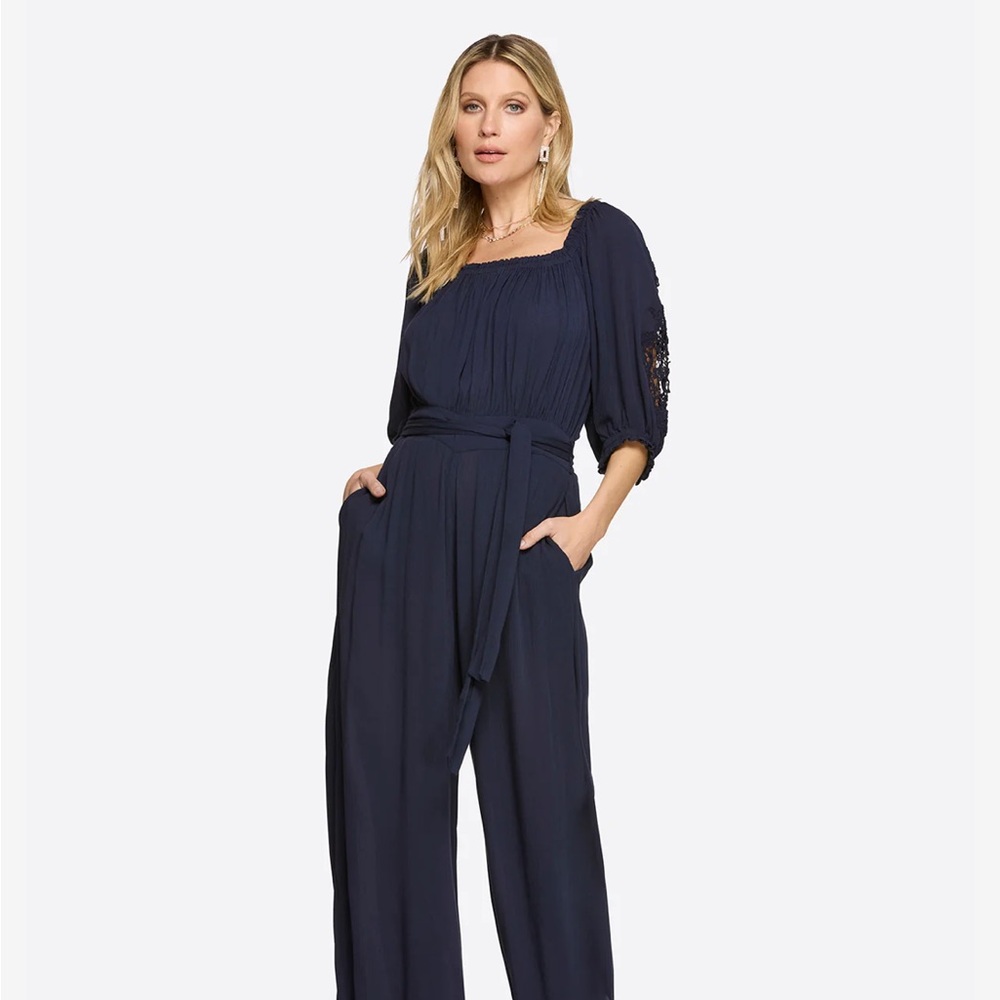 Jessica Simpson night sky Nadia jumpsuit